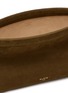 Detail View - Click To Enlarge - ALAÏA - Medium Le Click East West Suede Hobo Bag