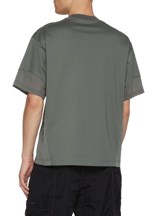 Back View - Click To Enlarge - AND WANDER - Combi Cotton Nylon T-shirt