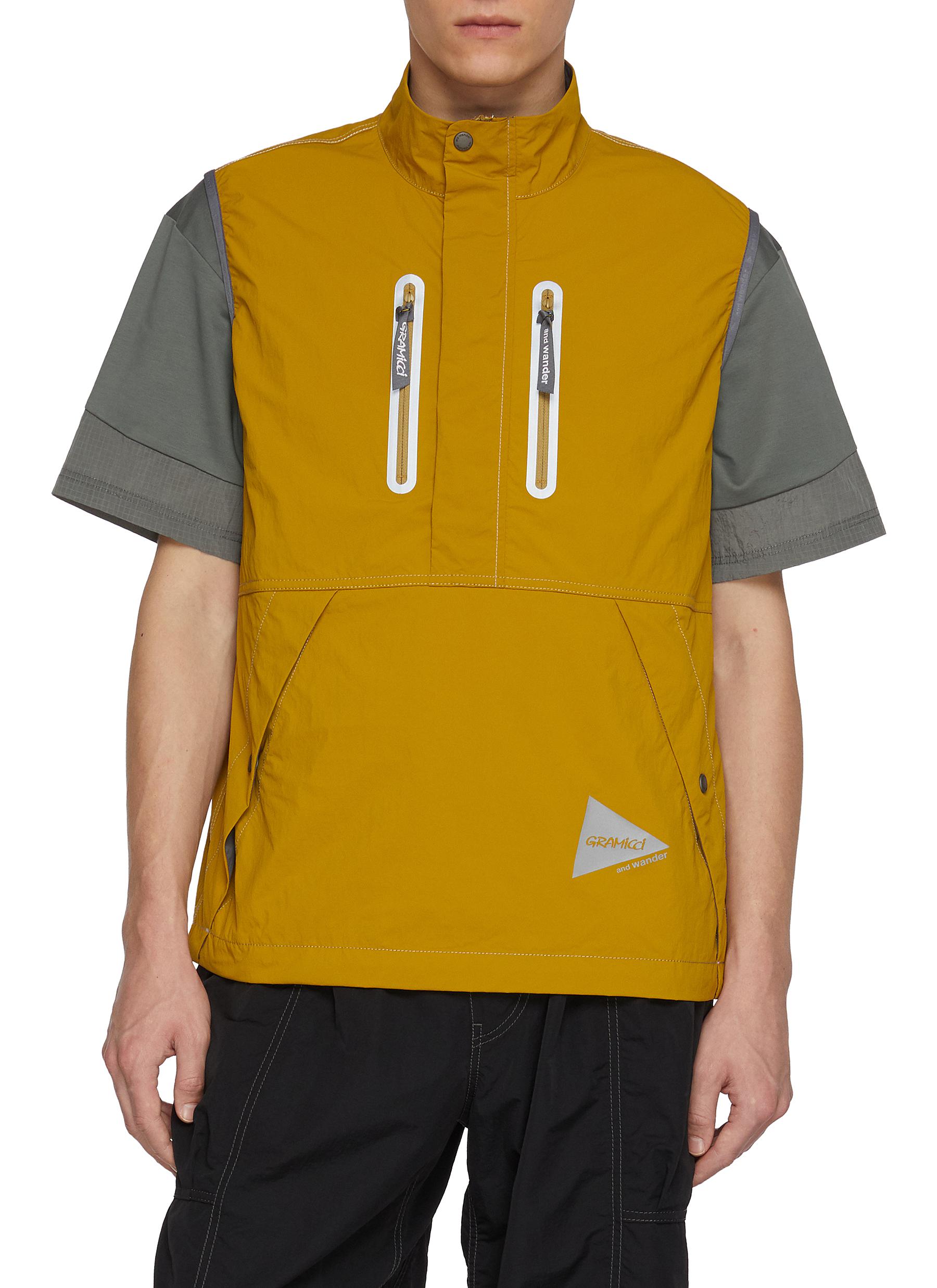 AND WANDER | X Gramicci Brushed Vest | Men | Lane Crawford