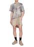 Figure View - Click To Enlarge - AND WANDER - X Altra Abstract Graphic Stretch Jersey T-Shirt