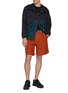 Figure View - Click To Enlarge - AND WANDER - Gramicci Climbing Cotton Blend Shorts