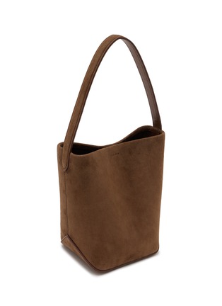 Figure View - Click To Enlarge - THE ROW - Small N/S Park Suede Tote Bag