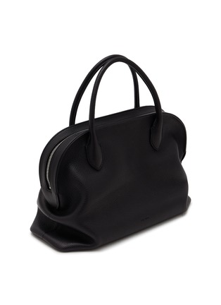 Figure View - Click To Enlarge - THE ROW - Agnes 12 Grained Leather Satchel Bag