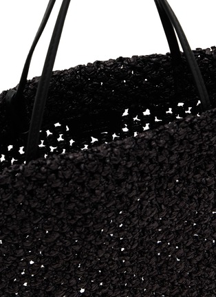 Detail View - Click To Enlarge - THE ROW - Barn Raffia Mini Tote Bag
