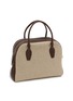 Figure View - Click To Enlarge - THE ROW - India 12.00 Canvas Leather Shoulder Bag