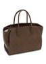 Figure View - Click To Enlarge - THE ROW - Marlo 12 Leather Tote Bag