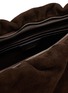 Detail View - Click To Enlarge - THE ROW - XL Bourse Suede Shoulder Bag