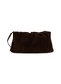 THE ROW XL Bourse Suede Shoulder Bag