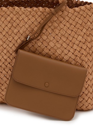 Detail View - Click To Enlarge - THE ROW - Amber Cactus Weave Tote Bag
