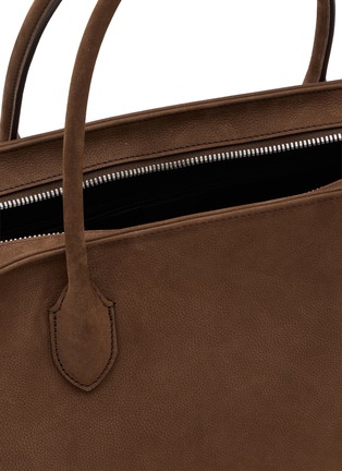 Detail View - Click To Enlarge - THE ROW - Agnes 16 Leather Satchel Bag