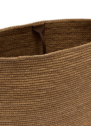Detail View - Click To Enlarge - THE ROW - Lori Raffia Shoulder Bag