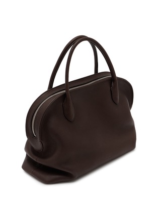 Figure View - Click To Enlarge - THE ROW - Agnes 12 Grained Leather Satchel Bag