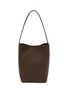 THE ROW Medium N/S Park Grained Leather Tote Bag