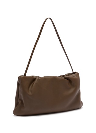 Figure View - Click To Enlarge - THE ROW - Extra Large Bourse Leather Shoulder Bag