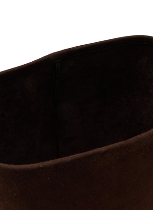 Detail View - Click To Enlarge - THE ROW - Medium N/S Park Suede Tote Bag