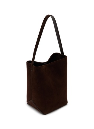 Figure View - Click To Enlarge - THE ROW - Medium N/S Park Suede Tote Bag