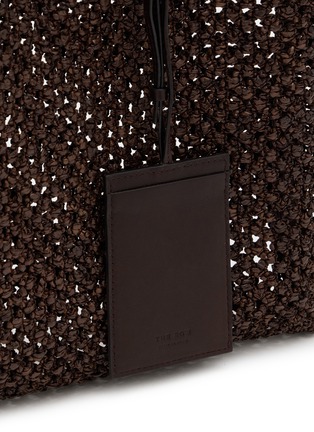 Detail View - Click To Enlarge - THE ROW - Mini Barn Raffia Tote Bag