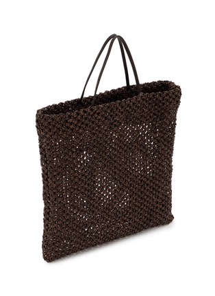 Figure View - Click To Enlarge - THE ROW - Mini Barn Raffia Tote Bag