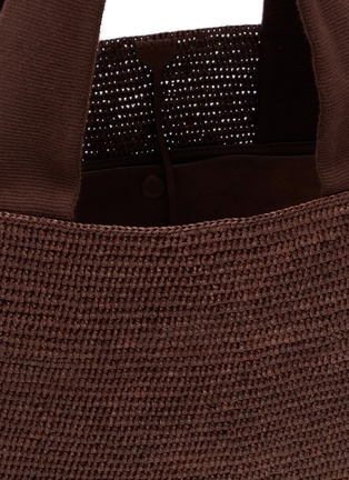 Detail View - Click To Enlarge - THE ROW - Loretta Raffia Tote Bag