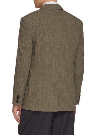 Back View - Click To Enlarge - THE ROW - Poe Single Breasted Wool Blazer