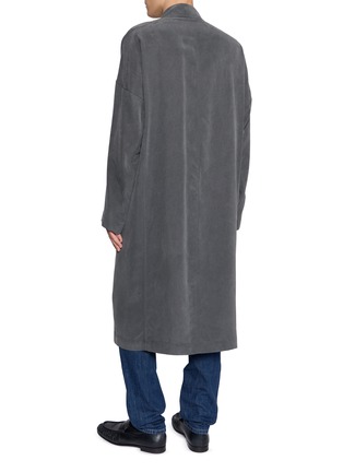 Back View - Click To Enlarge - THE ROW - Vedrick Washed Silk Long Coat