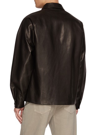 Back View - Click To Enlarge - THE ROW - Mount Leather Jacket