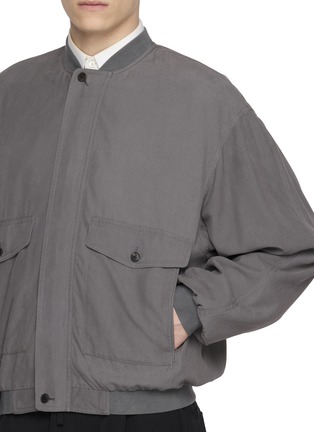  - THE ROW - Uma Silk Bomber Jacket