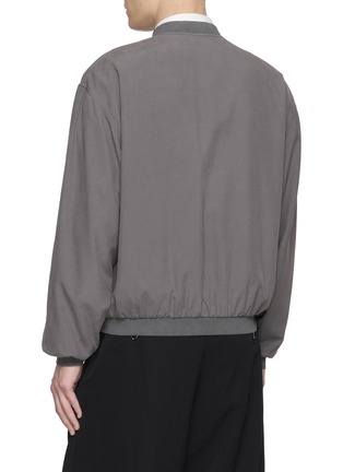 Back View - Click To Enlarge - THE ROW - Uma Silk Bomber Jacket