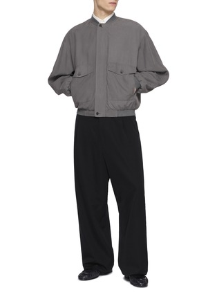 Figure View - Click To Enlarge - THE ROW - Uma Silk Bomber Jacket