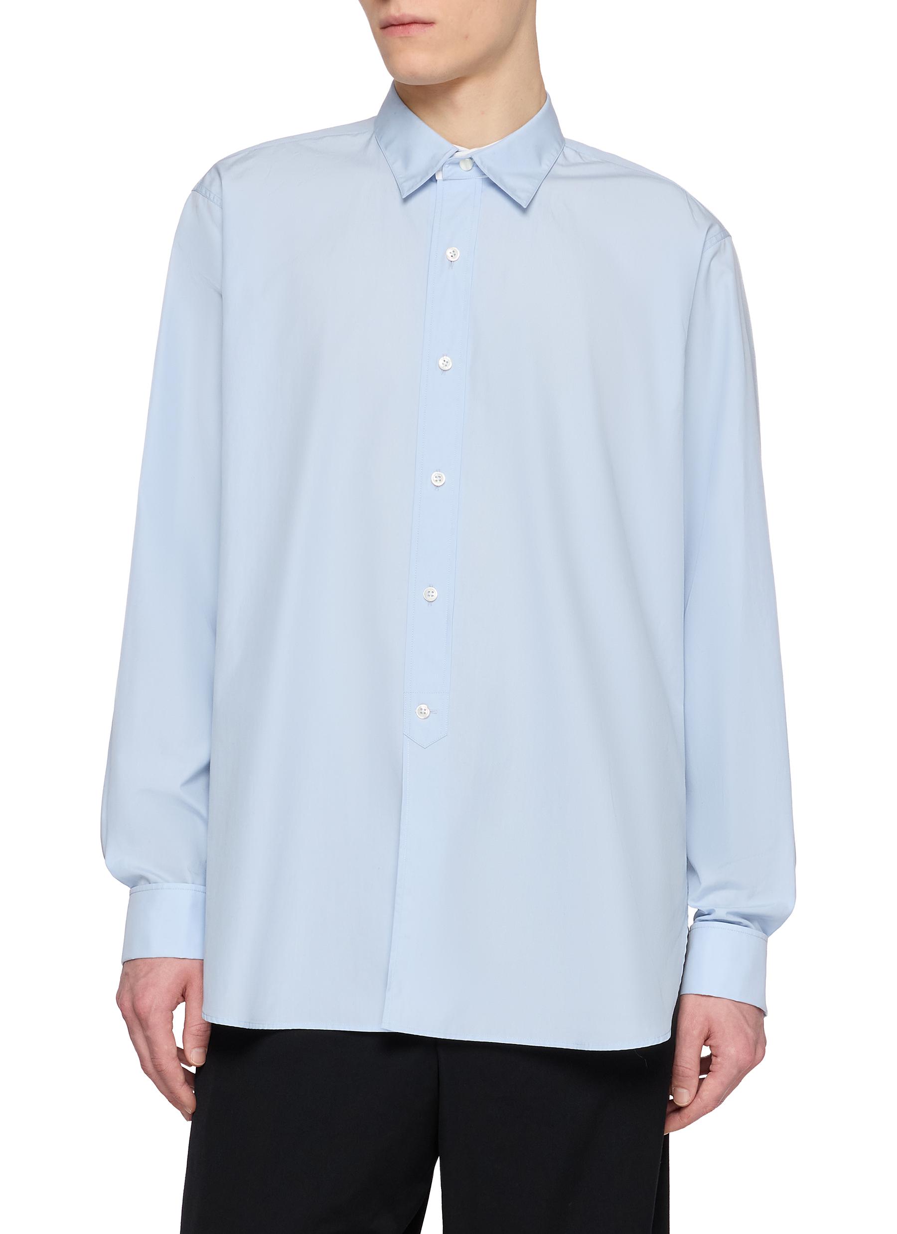 THE ROW | Melchior Cotton Shirt | Men | Lane Crawford