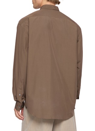 Back View - Click To Enlarge - THE ROW - Nilo Cotton Poplin Shirt