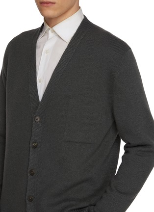  - THE ROW - Dine Linen Cashmere Cardigan