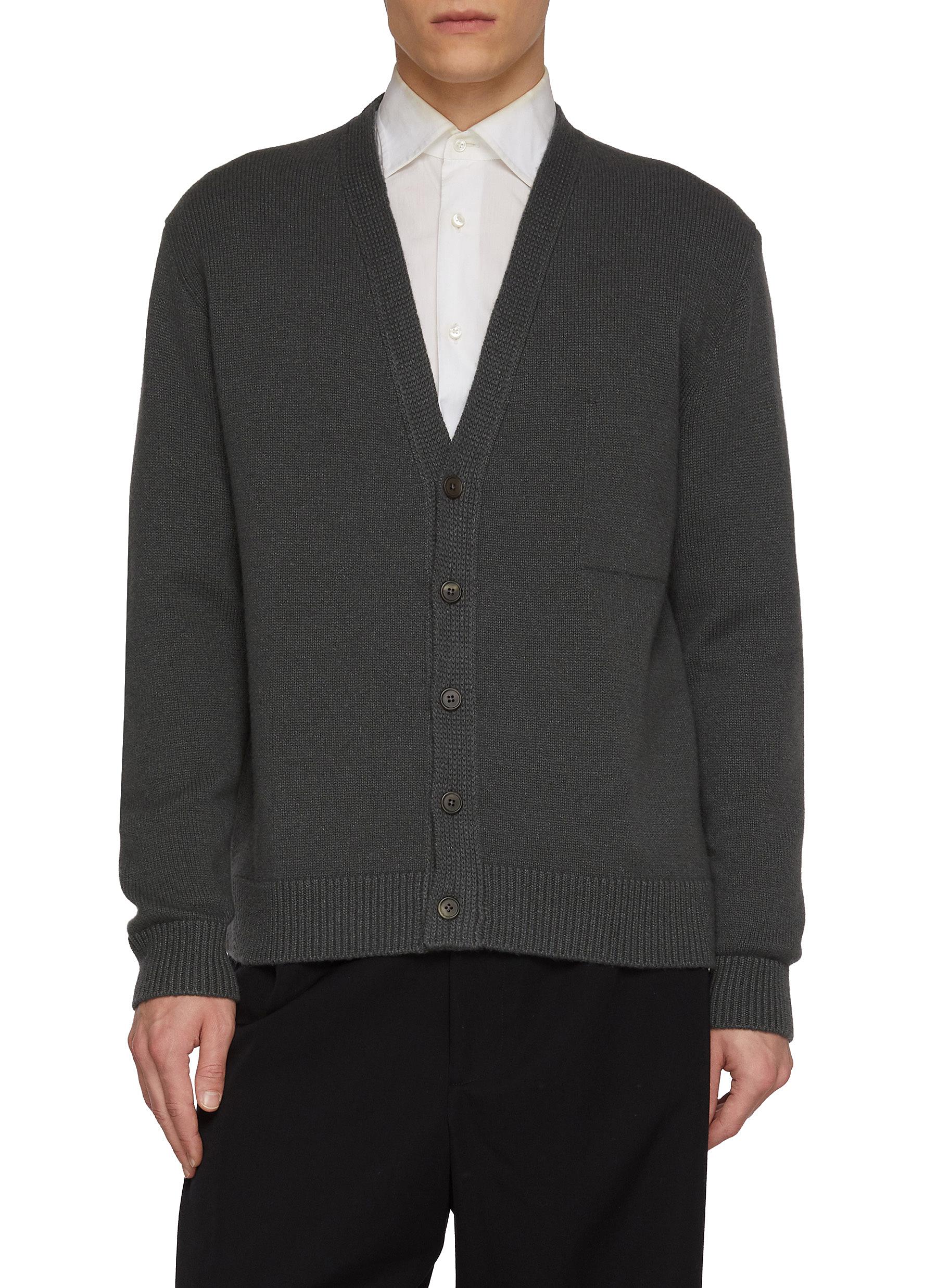 THE ROW | Dine Linen Cashmere Cardigan | Men | Lane Crawford