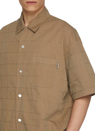  - JUUN.J - Square Stitch Shirt