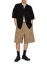 Figure View - Click To Enlarge - JUUN.J - Check Knit Polo Shirt