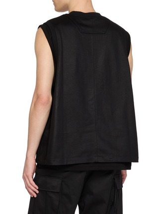 Back View - Click To Enlarge - JUUN.J - Reversible Layered Vest