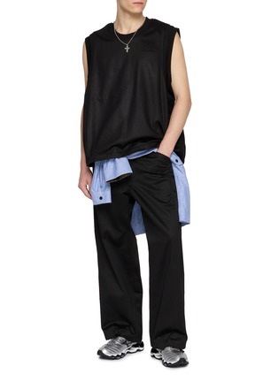 Figure View - Click To Enlarge - JUUN.J - Reversible Layered Vest