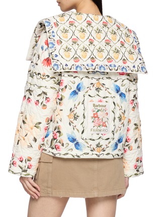Back View - Click To Enlarge - BARBOUR - X FARM Rio Azelia Quilted Jacket