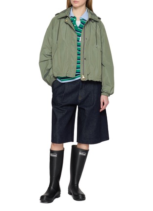 Figure View - Click To Enlarge - BARBOUR - x Paul Smith Broomhill Showerproof Jacket