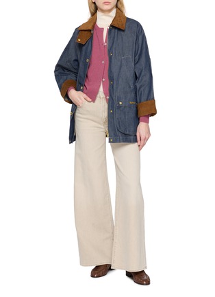 Figure View - Click To Enlarge - BARBOUR - Asker Casual Cotton Denim Jacket