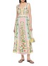 Figure View - Click To Enlarge - BARBOUR - X FARM Rio Petal Linen Cotton Midi Dress