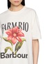  - BARBOUR - X FARM Rio Wild Floral Printed Cotton T-shirt