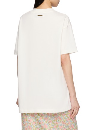 Back View - Click To Enlarge - BARBOUR - X FARM Rio Wild Floral Printed Cotton T-shirt