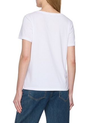 Back View - Click To Enlarge - BARBOUR - Brambles Cotton T-Shirt