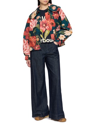 Figure View - Click To Enlarge - BARBOUR - X FARM Rio Wild Floral Casual Cotton Jacket