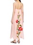 Back View - Click To Enlarge - BARBOUR - X FARM Rio Bromelia Linen Cotton Midi Dress