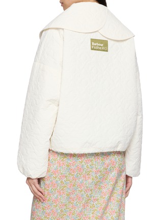 Back View - Click To Enlarge - BARBOUR - X FARM Rio Lotus Quilted Jacket