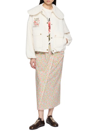 Figure View - Click To Enlarge - BARBOUR - X FARM Rio Lotus Quilted Jacket