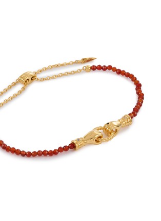 Detail View - Click To Enlarge - MISSOMA - X Harris Reed In Good Hands Gemstone Slider Bracelet