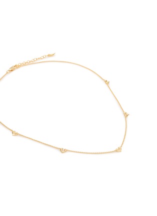 Detail View - Click To Enlarge - MISSOMA - Molten Heart Mini Charm Choker